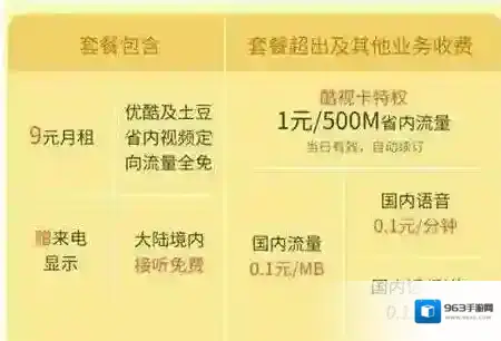 《优酷》酷视卡的收费标准及申请入口介绍
