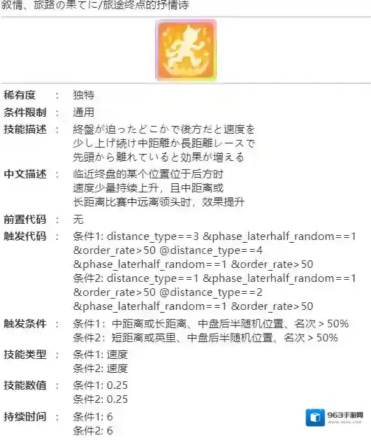 赛马娘技能