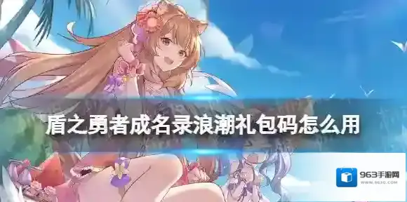 盾之勇者成名录浪潮礼包码怎么用 盾勇手游激活码使用方法