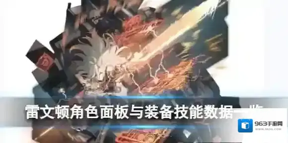 白夜极光雷文顿怎么样 白夜极光雷文顿角色面板与装备技能数据一览