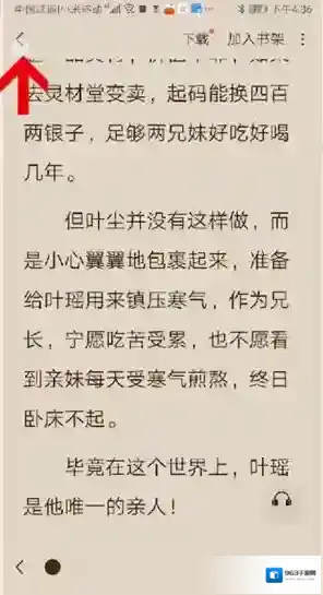 红果小说返回