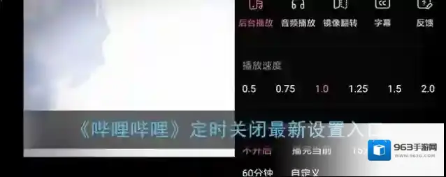 哔哩哔哩设置