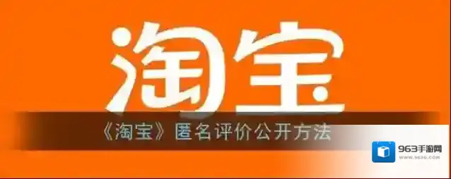 淘宝网匿名