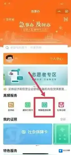吉事办核酸检测