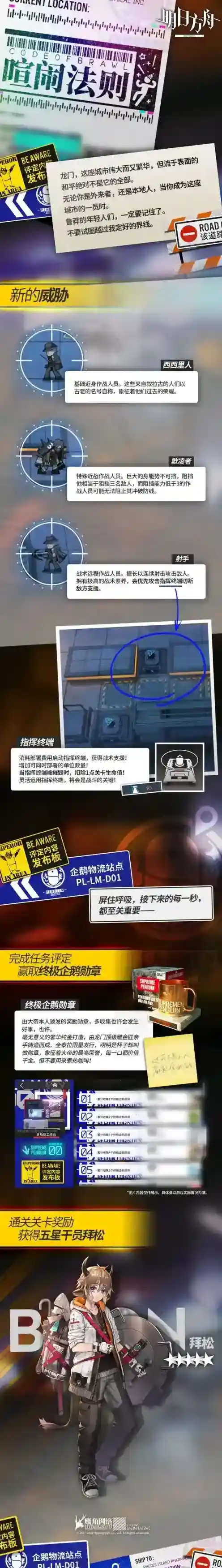 明日方舟喧闹法则玩法抢先看 新敌方奖励活动干员一览