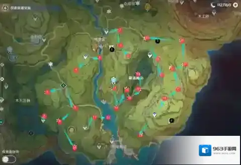 原神神瞳标点