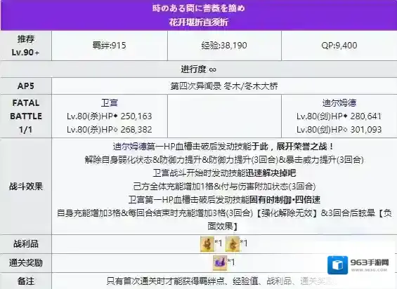 FGO单体