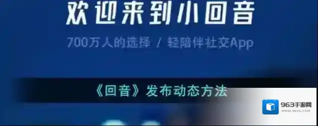 《回音》发布动态方法