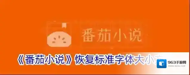 《番茄小说》恢复标准字体大小方法