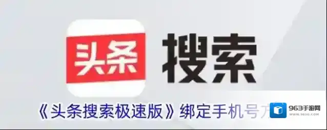 《头条搜索极速版》绑定手机号方法